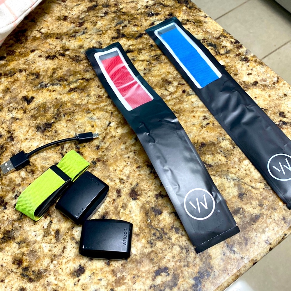 Whoops bands, 2 batteries